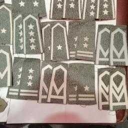 Naszywki stopnie pochewki (para )