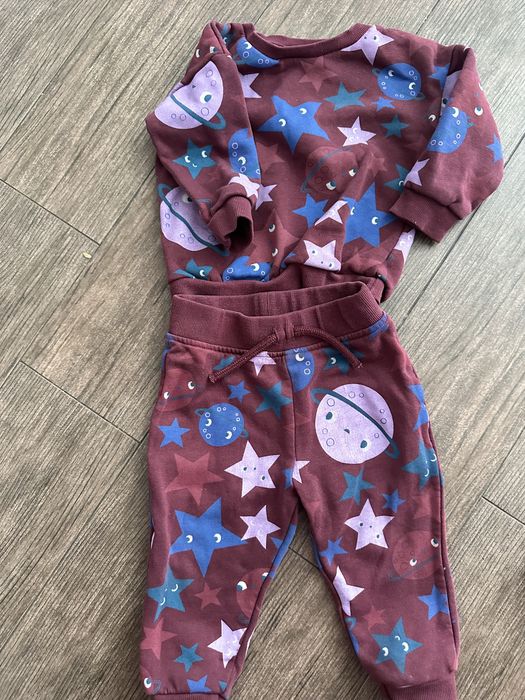 Костюм трикотажный спортивный флисовый худи штаны хлопок