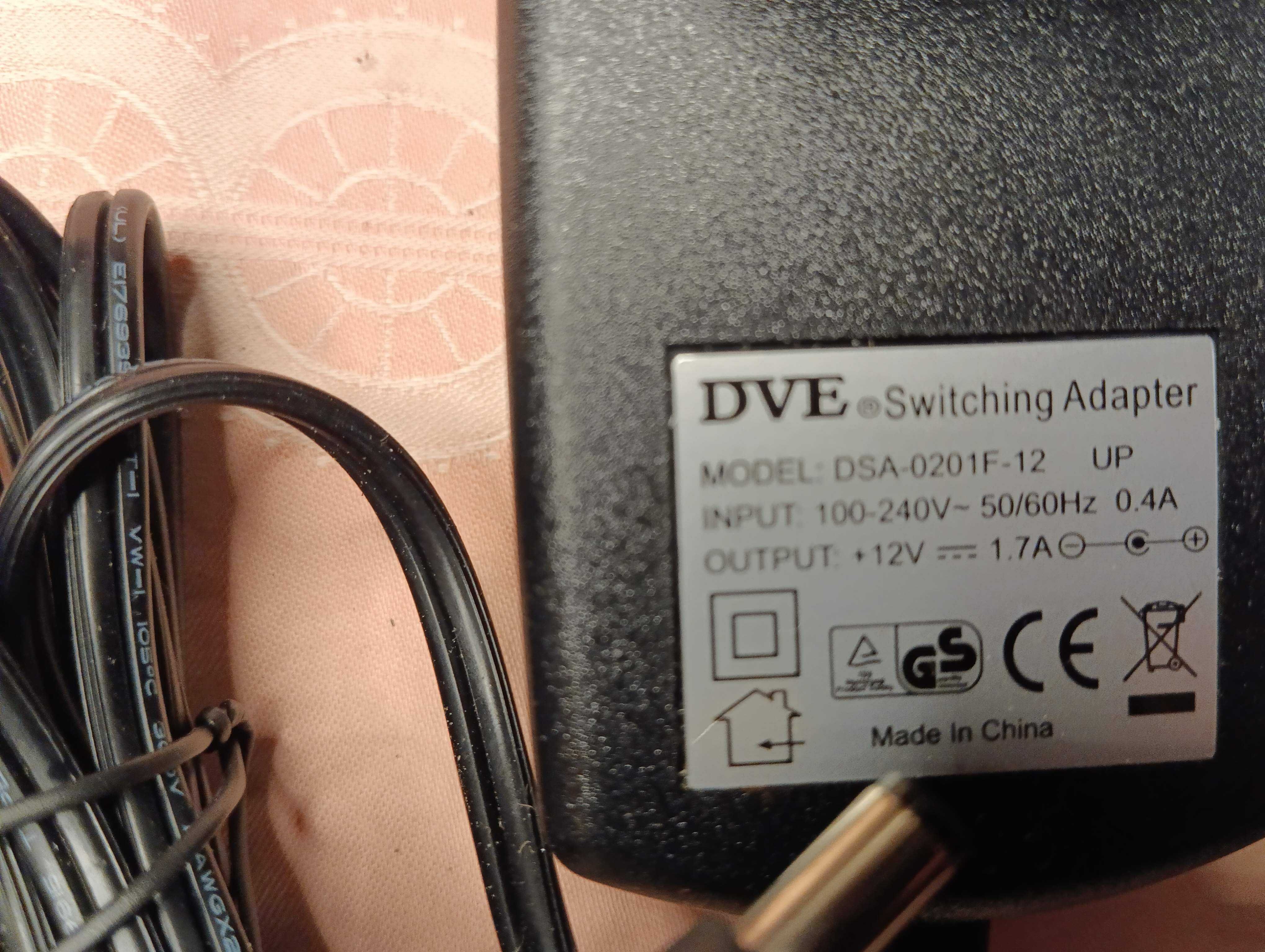 Блок питания живлення 12V 1.7A (5.5×2.1mm)