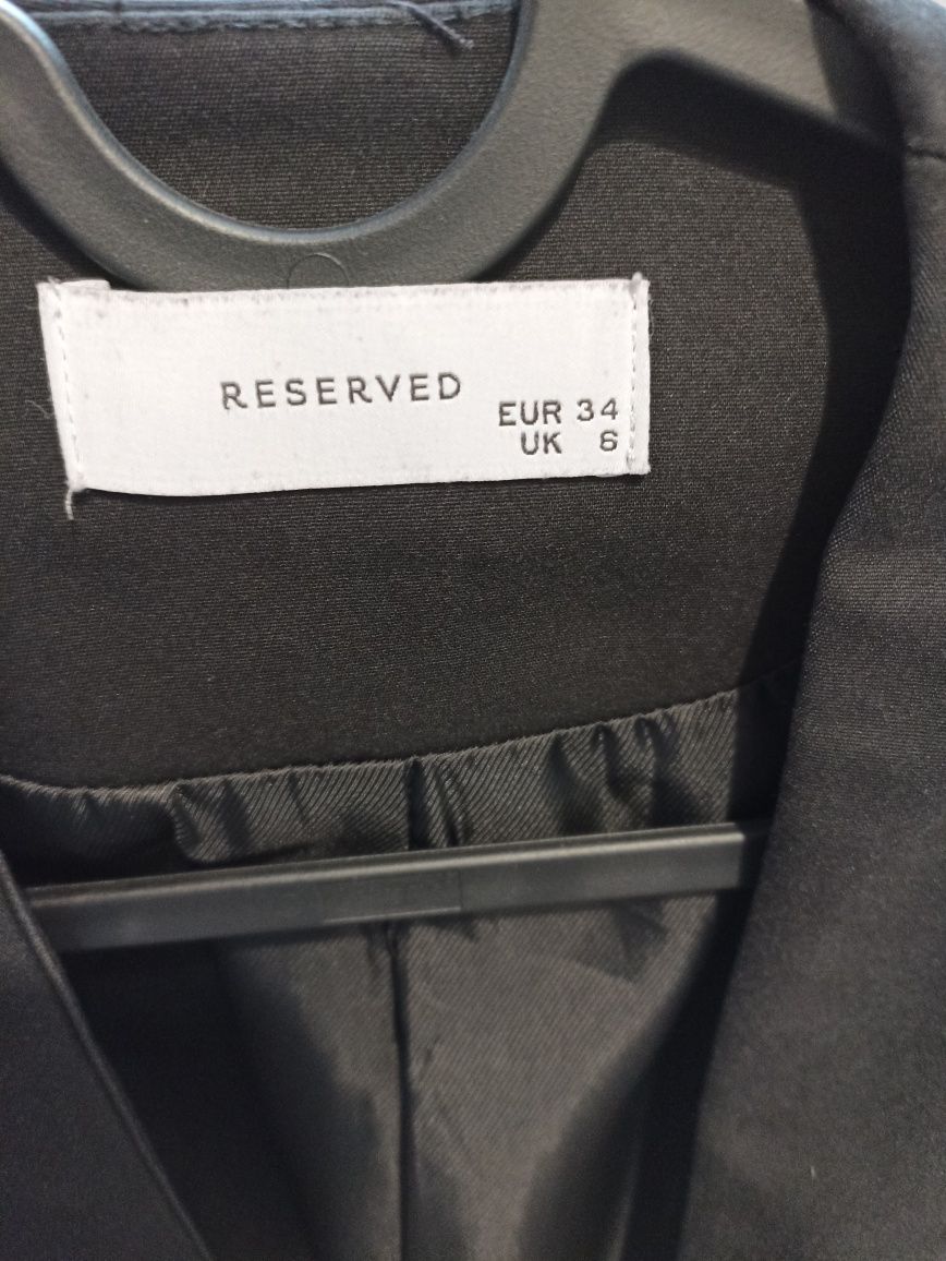 Marynarka damska czarna Reserved rozmiar 34