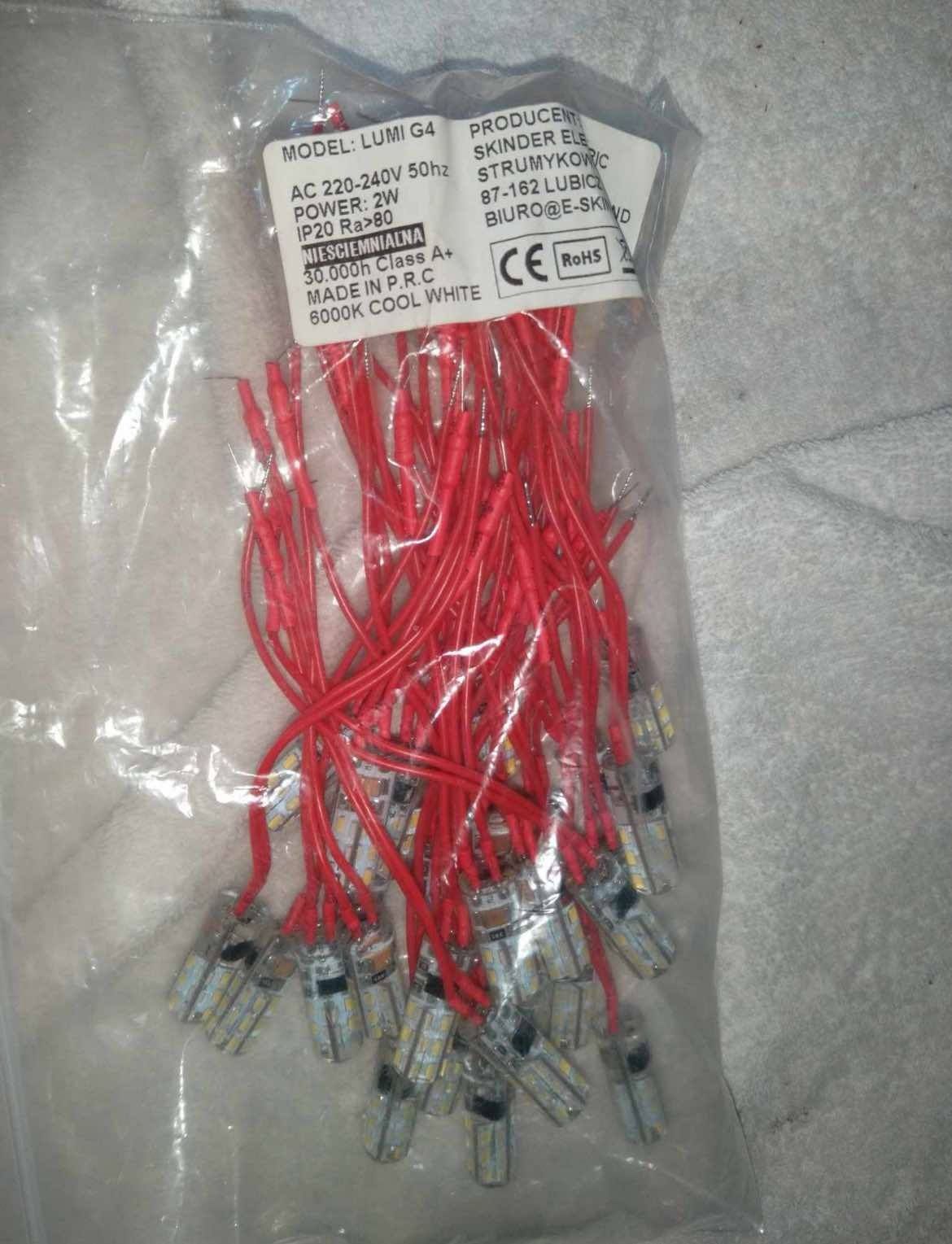 żarówka LED G4 2W Zimna