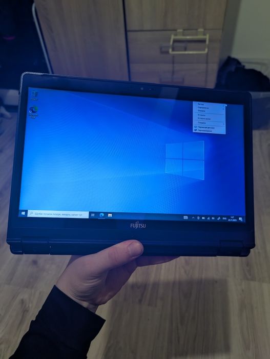 Ноутбук- трансформер 360 Fujitsu lifebook p728 i5 8250u 8/128 сенсорни