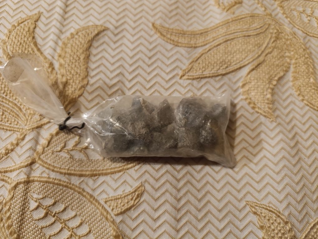 Amostras de quartz e apatite