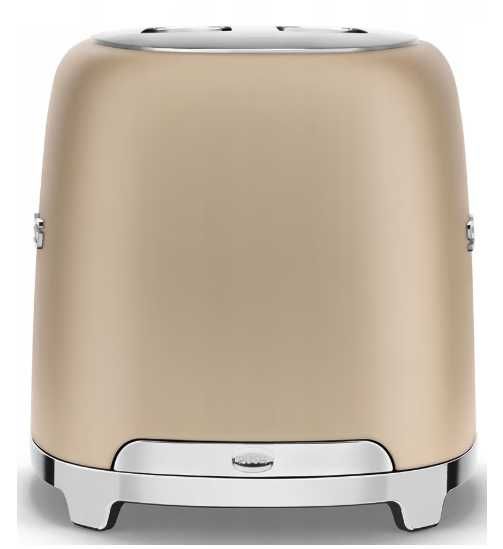 Тостер SMEG TSF01CHMEU матовий шампань смег TSF01