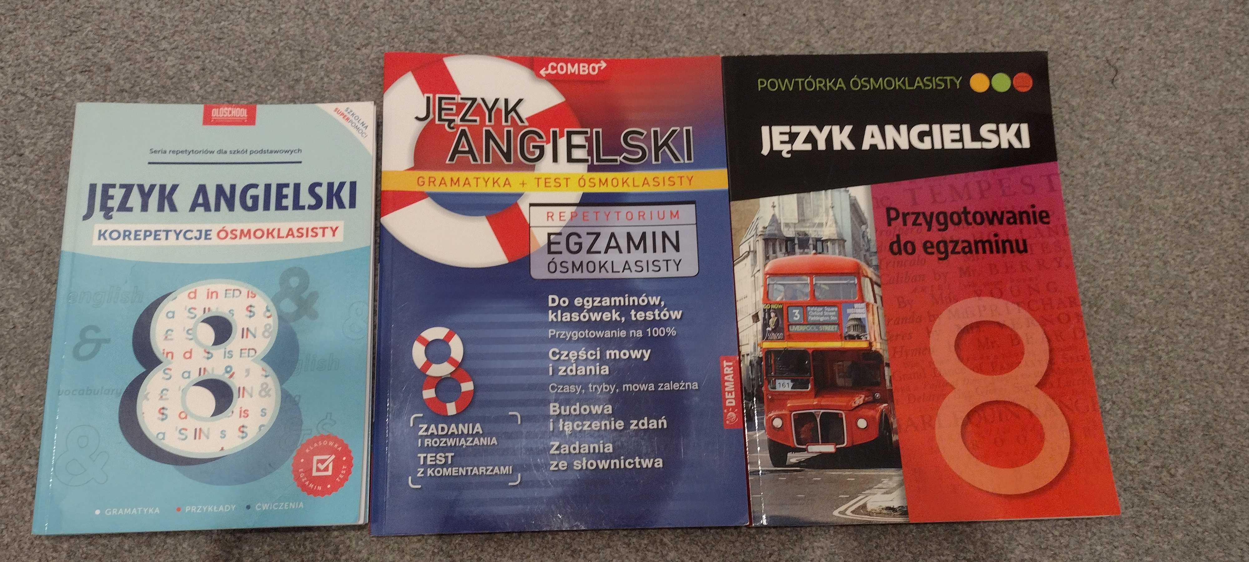 Repetytorium 8 klasa egzamin język angielski testy zadania