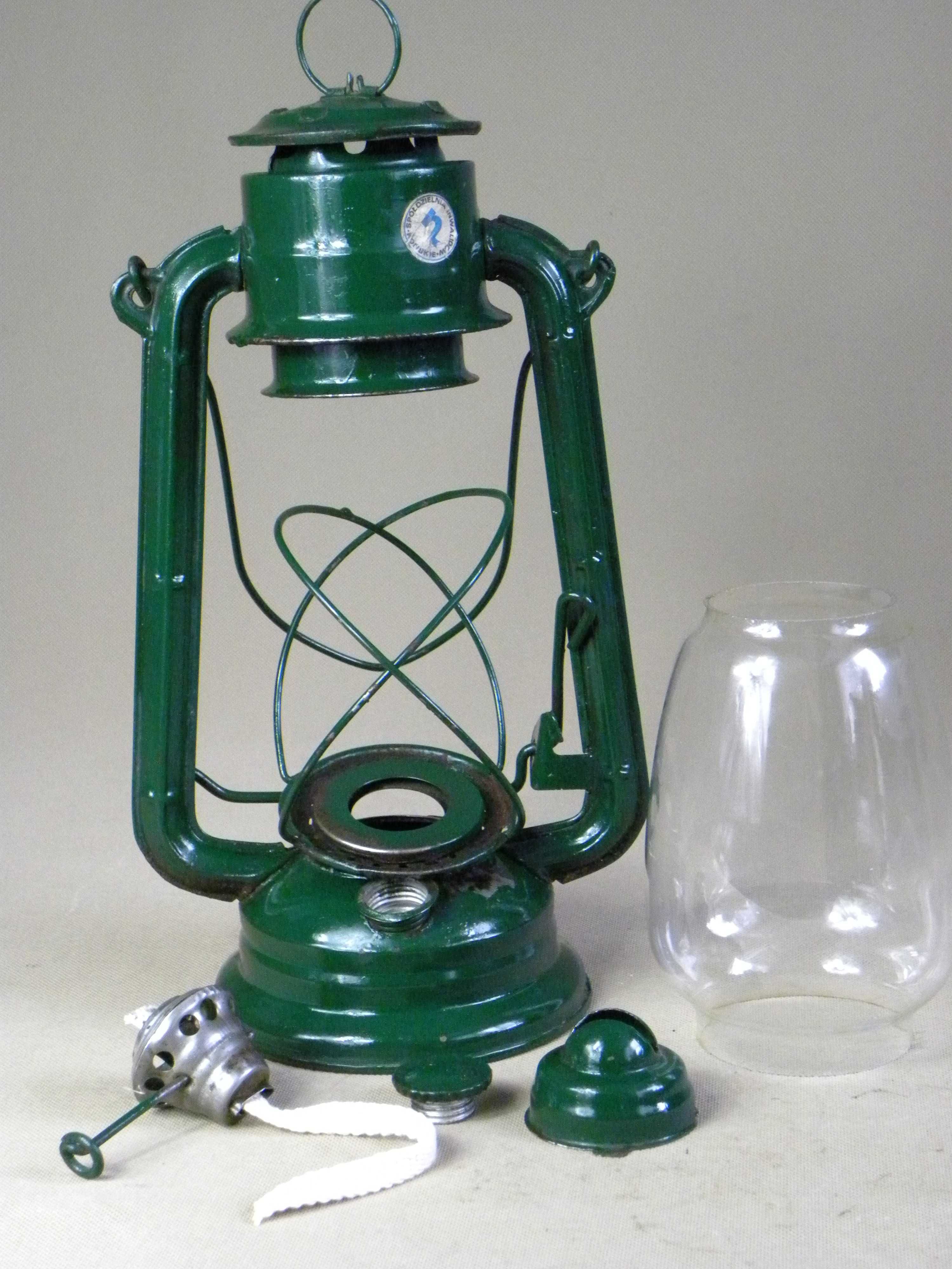 Kolekcjonerska lampa latarnia naftowa Jupiter 2 - ładny stan zabytek