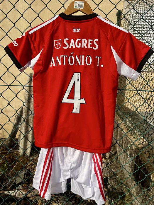 Camisola e calções Criança SL Benfica 2025/26 estampado