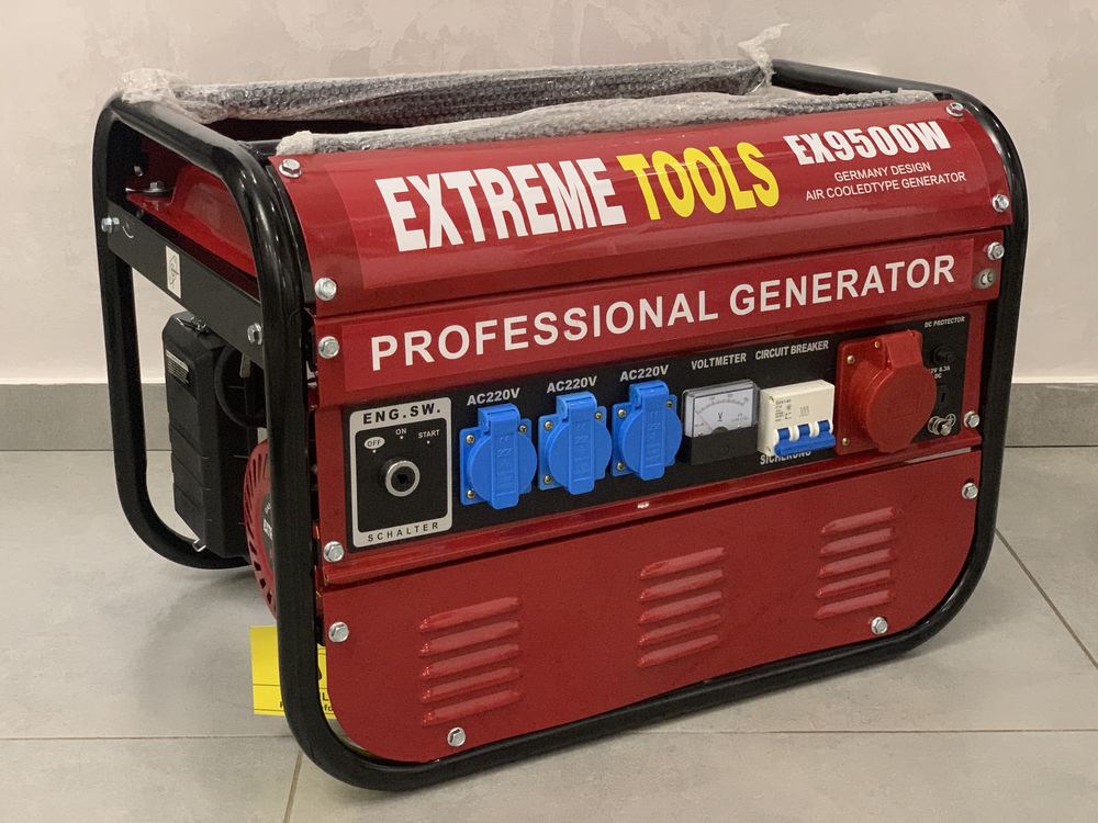 Генератор Munich tools 3,5kw EX9500W