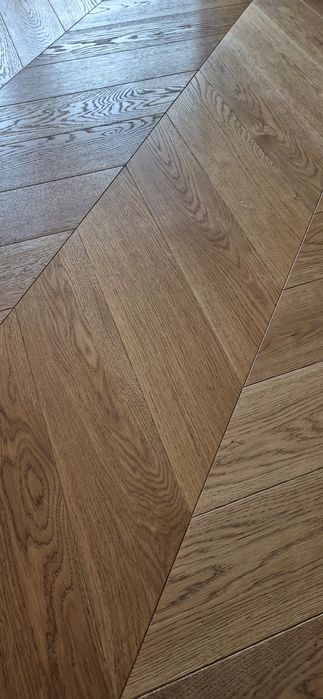 Podłoga drewniana jodełka, premium vip parkiet olej