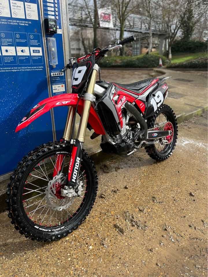 Honda CRF450 40mh 2019 ! Felgi SM PRO PLATINIUM!