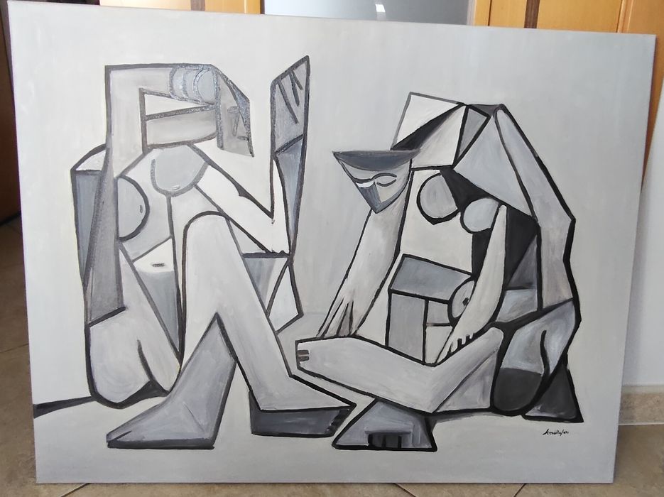 Mulheres em frente ao mar de Picasso