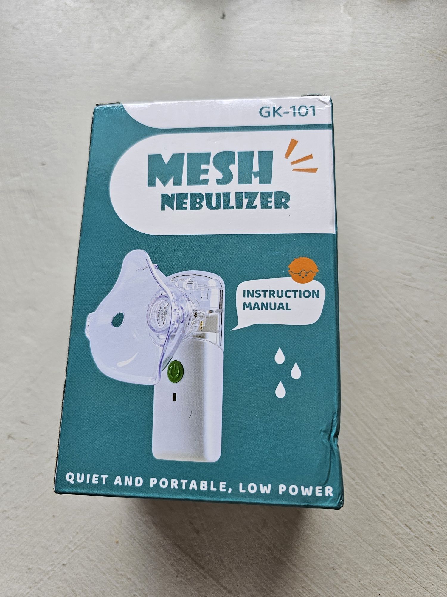 Nebulizator mesh dla dzieci i dorosłych