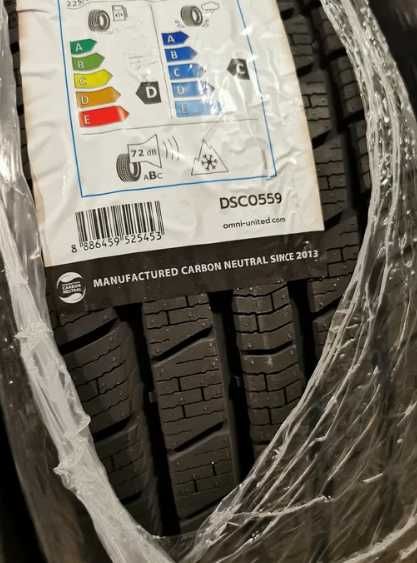 RUN FLAT 2024r 4sztNOWE Radar Dimax 225 60 R17 całoroczne zimowe