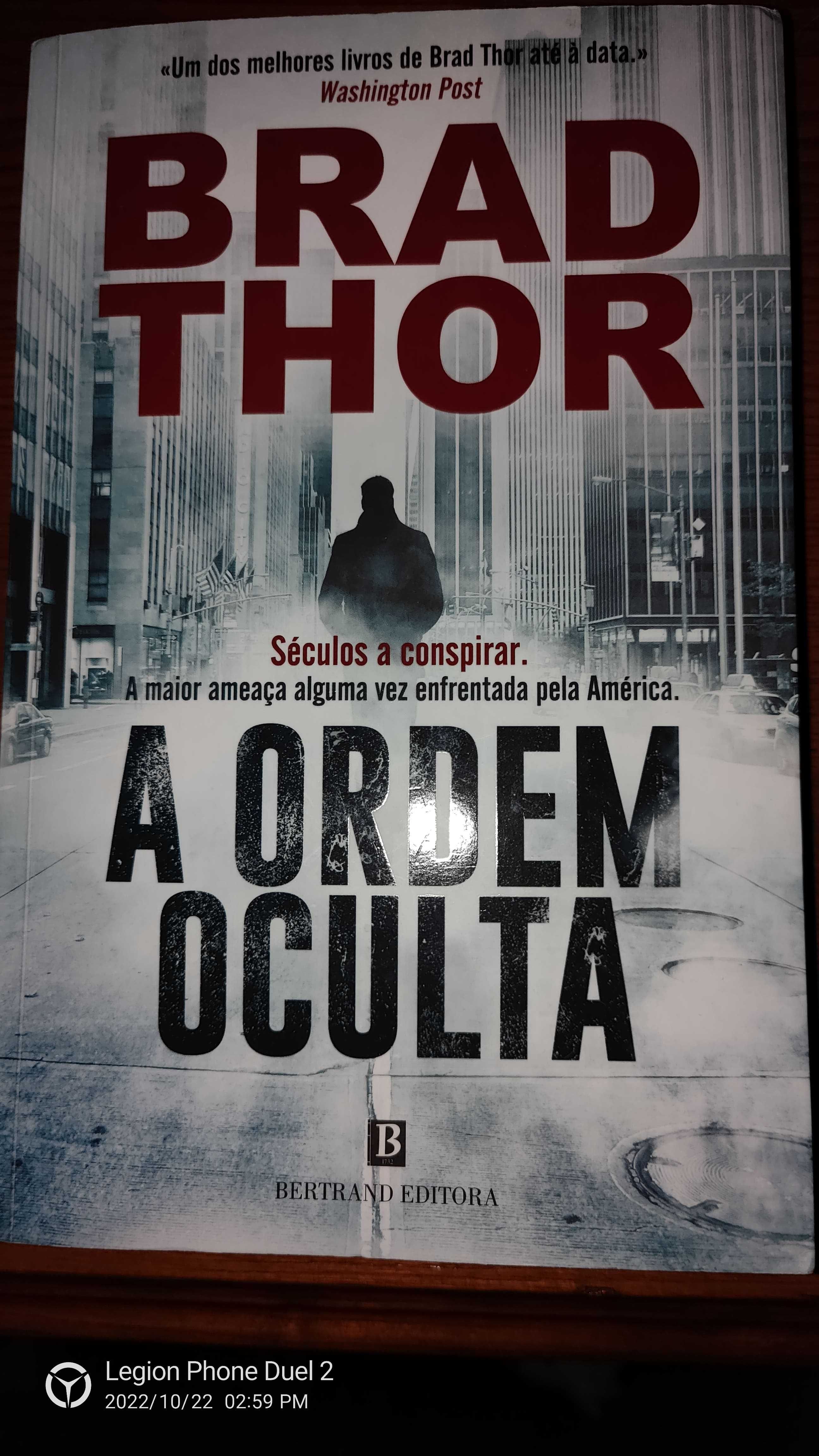 jose rodrigues dos santos, Brad Thor (O setimo selo, Furia divina)