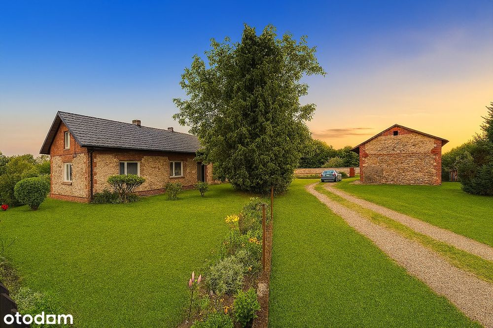 PRZYCŁAPY k.Wielunia  DOM wolnostojący 100m2, działka 1721 m2