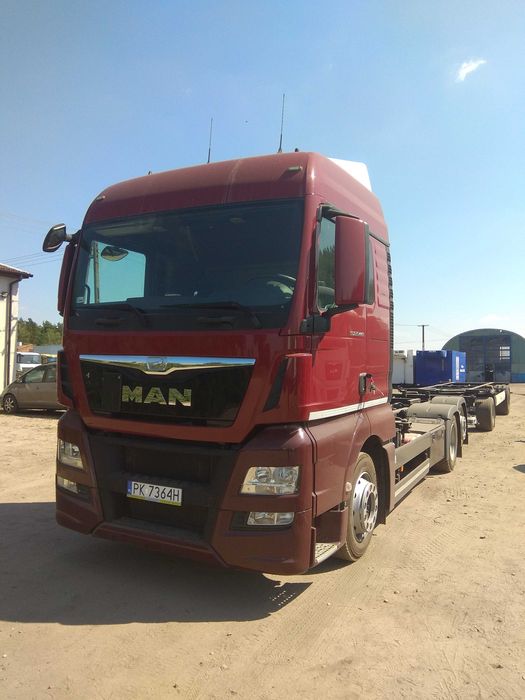 MAN TGX 440km BDF Euro 6 Podnoszona oś, winda