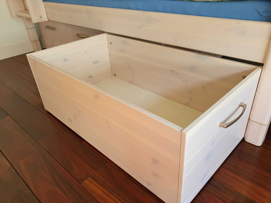 Łóżko piętrowe Flexa Classic dla dzieci (lub 2 pojedyncze łóżka)