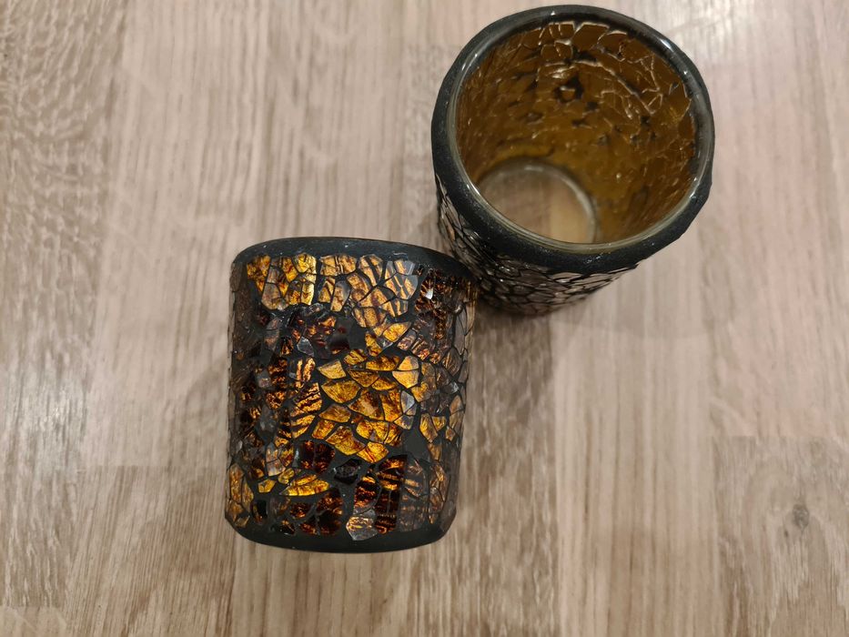 2 świeczniki na tealighty