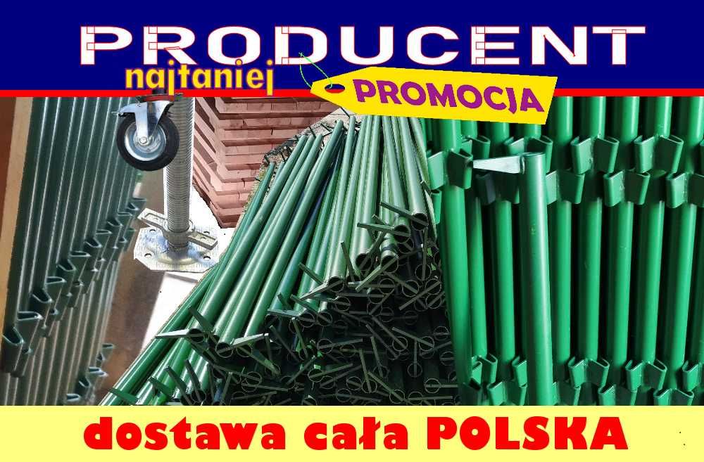 Rusztowania klinowe, Rusztowanie choinkowe, 60 m2 PRODUCENT Dostawa PL