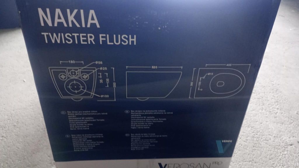 Miska + deska Nakia