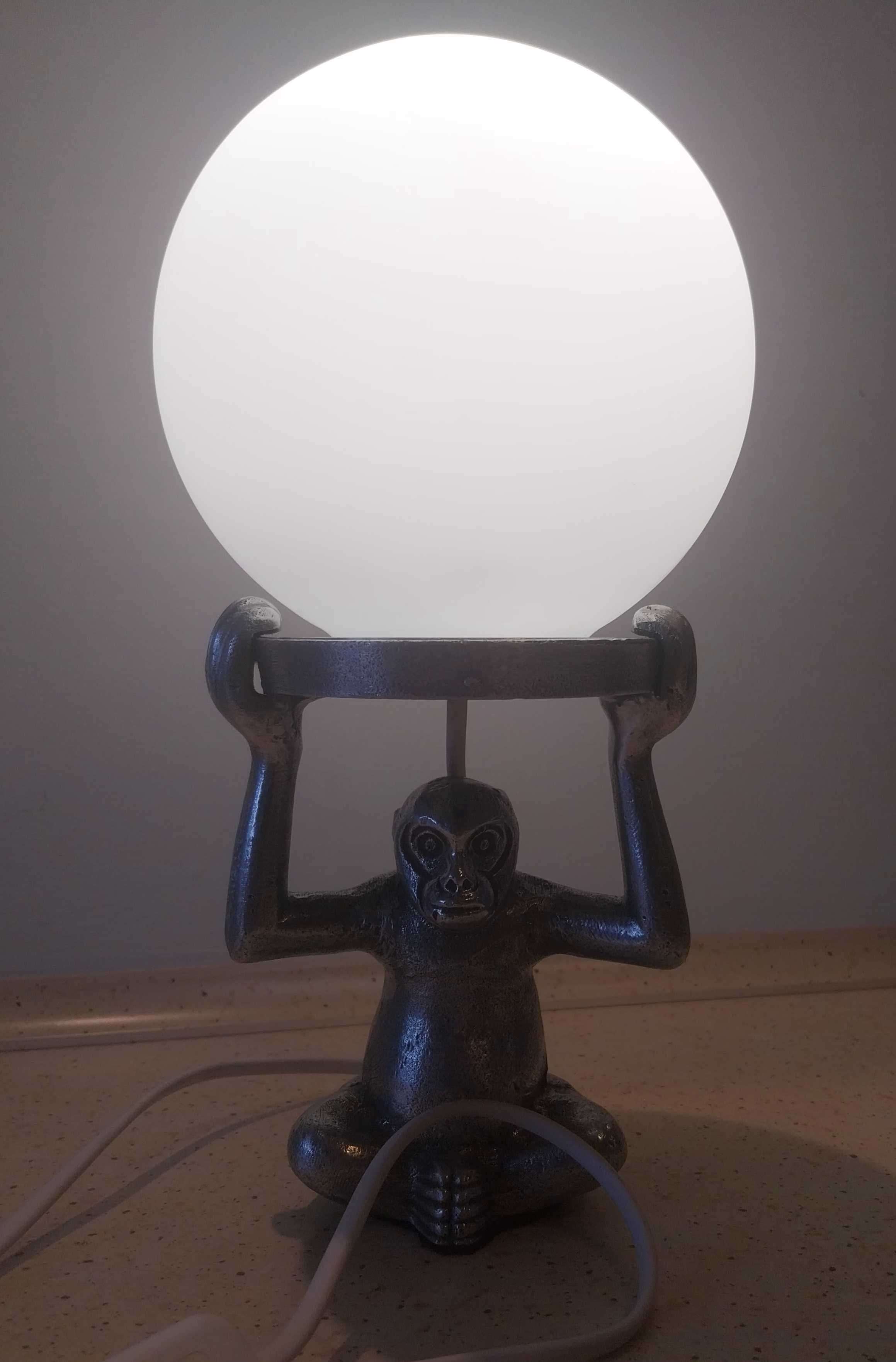 Lampka monkey styl xavier lallane 80s italy