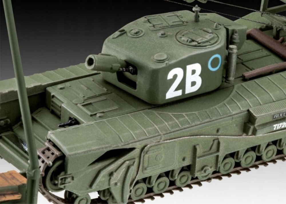 Model do sklejania REVELL 03297 czołg CHURCHILL A.V.R.E SKALA 1:76