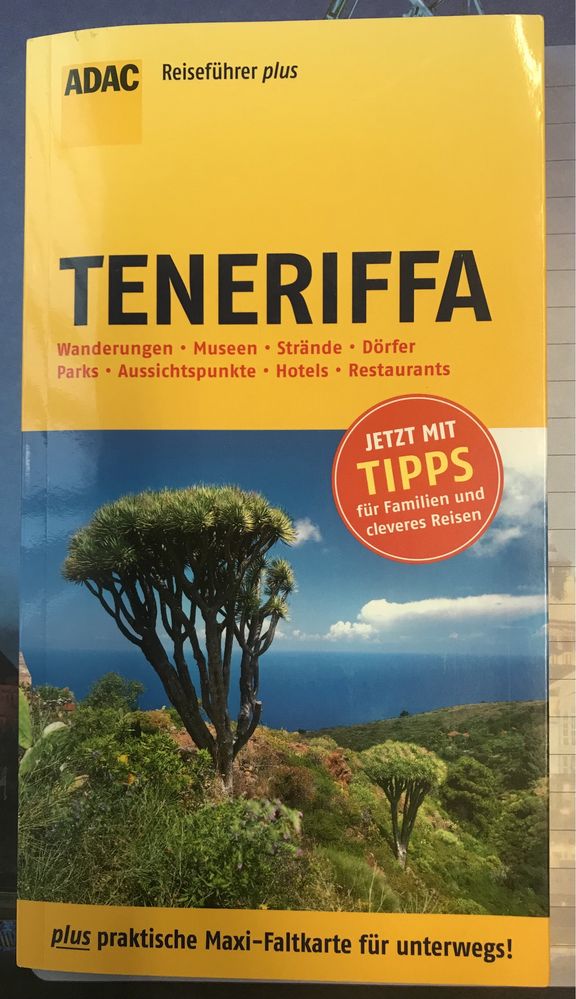 Przewodnik mapa Teneryfy (wersja DE) wyd. ADAC