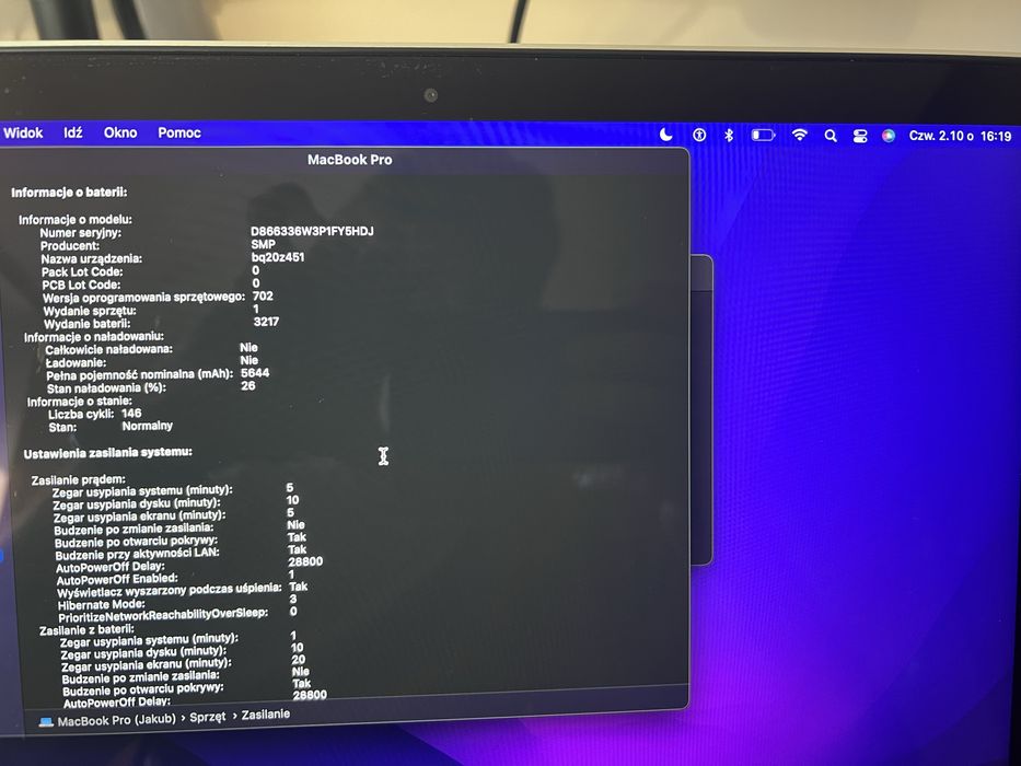 Macbook Pro Early 2015 i5 - stan 9/10