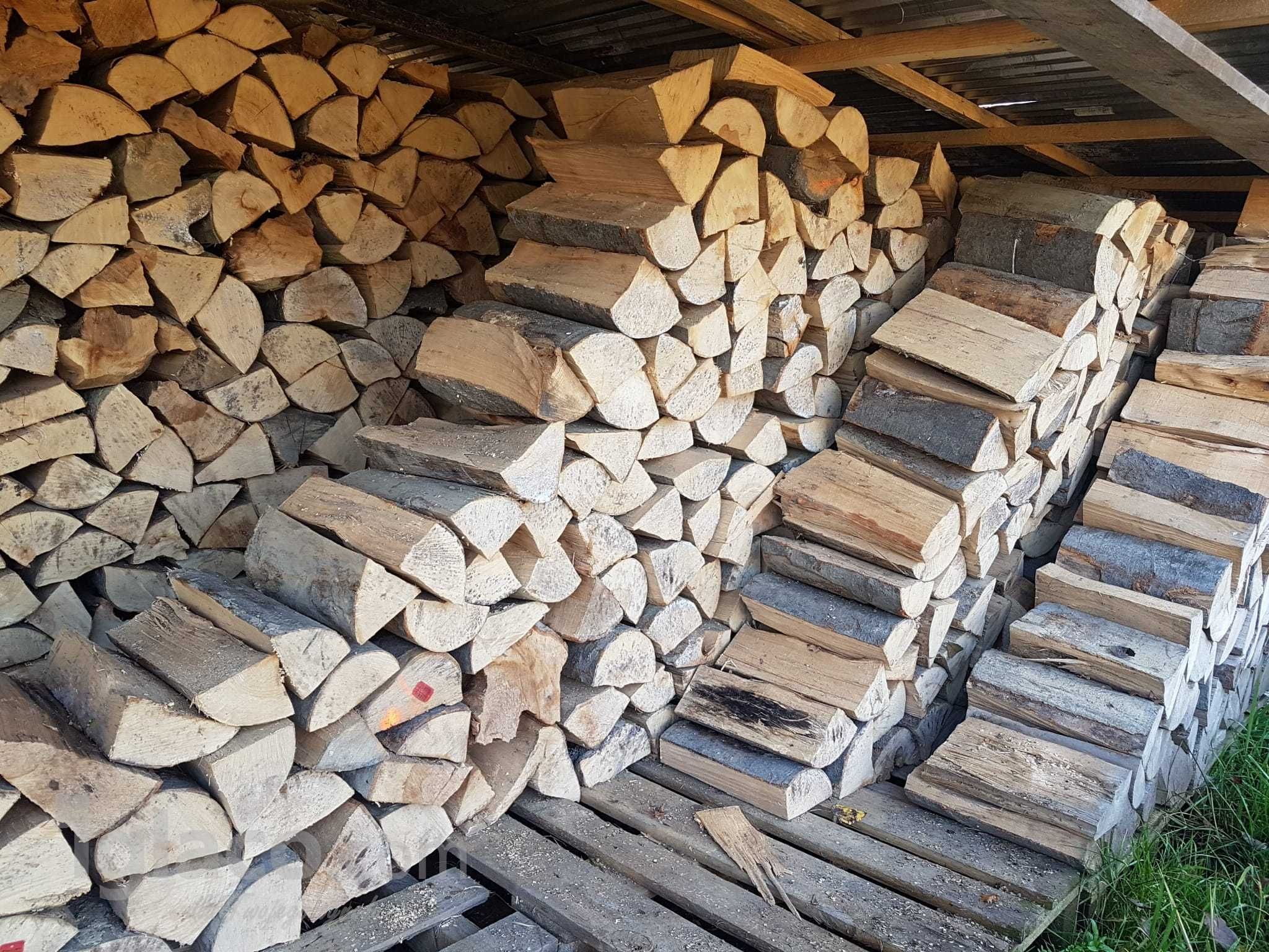 Drewno kominkowe opałowe sezonowane