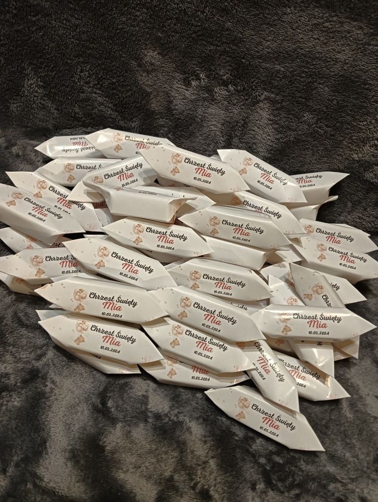 Personalizowane krówki Chrzest Święty, Ślub