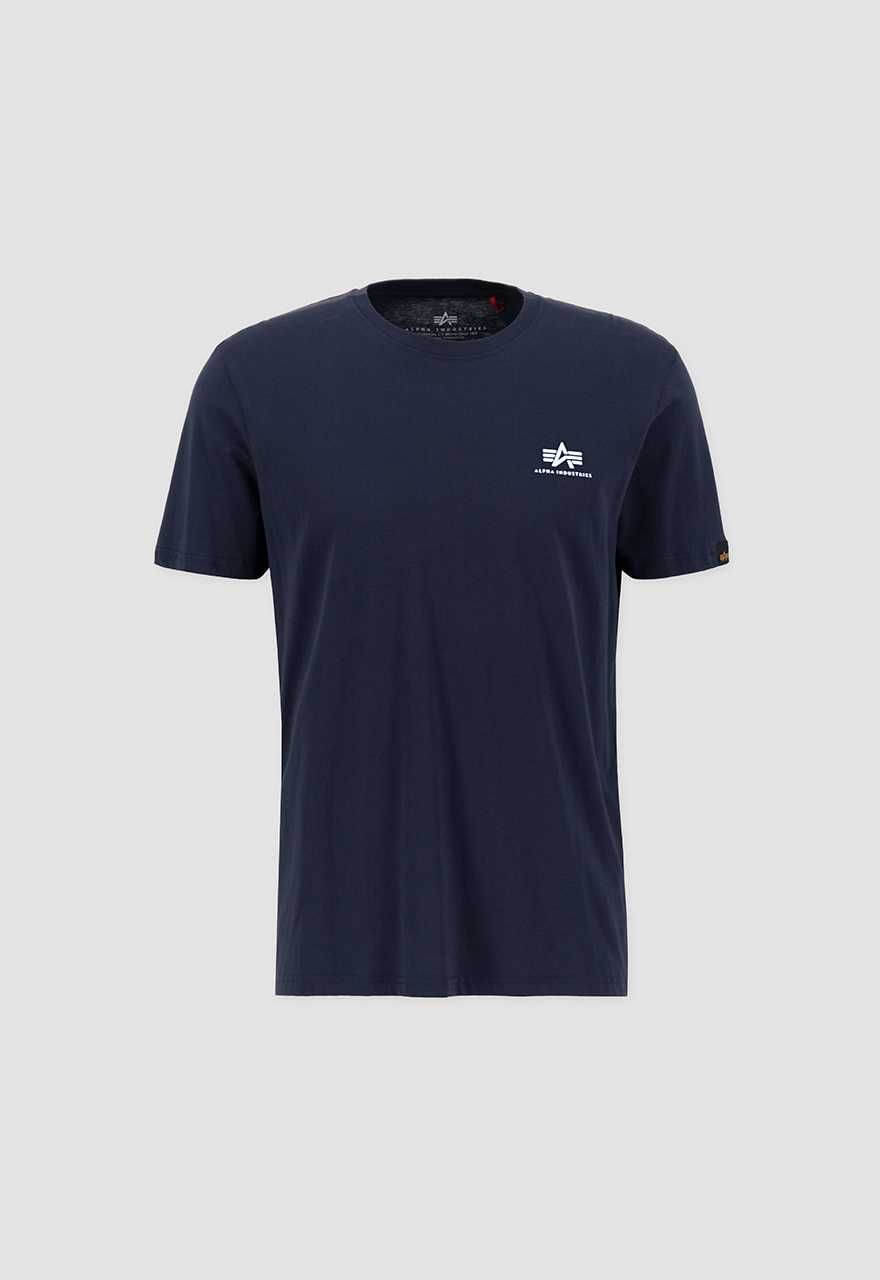 Alpha Industries t-shirt BASIC SMALL LOGO 188505 REP.BLUE