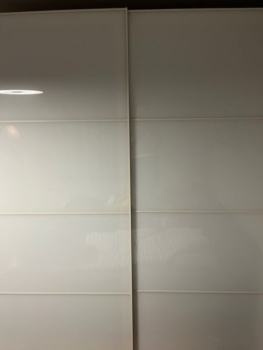 szafa Ikea Pax biała szklane drzwi
