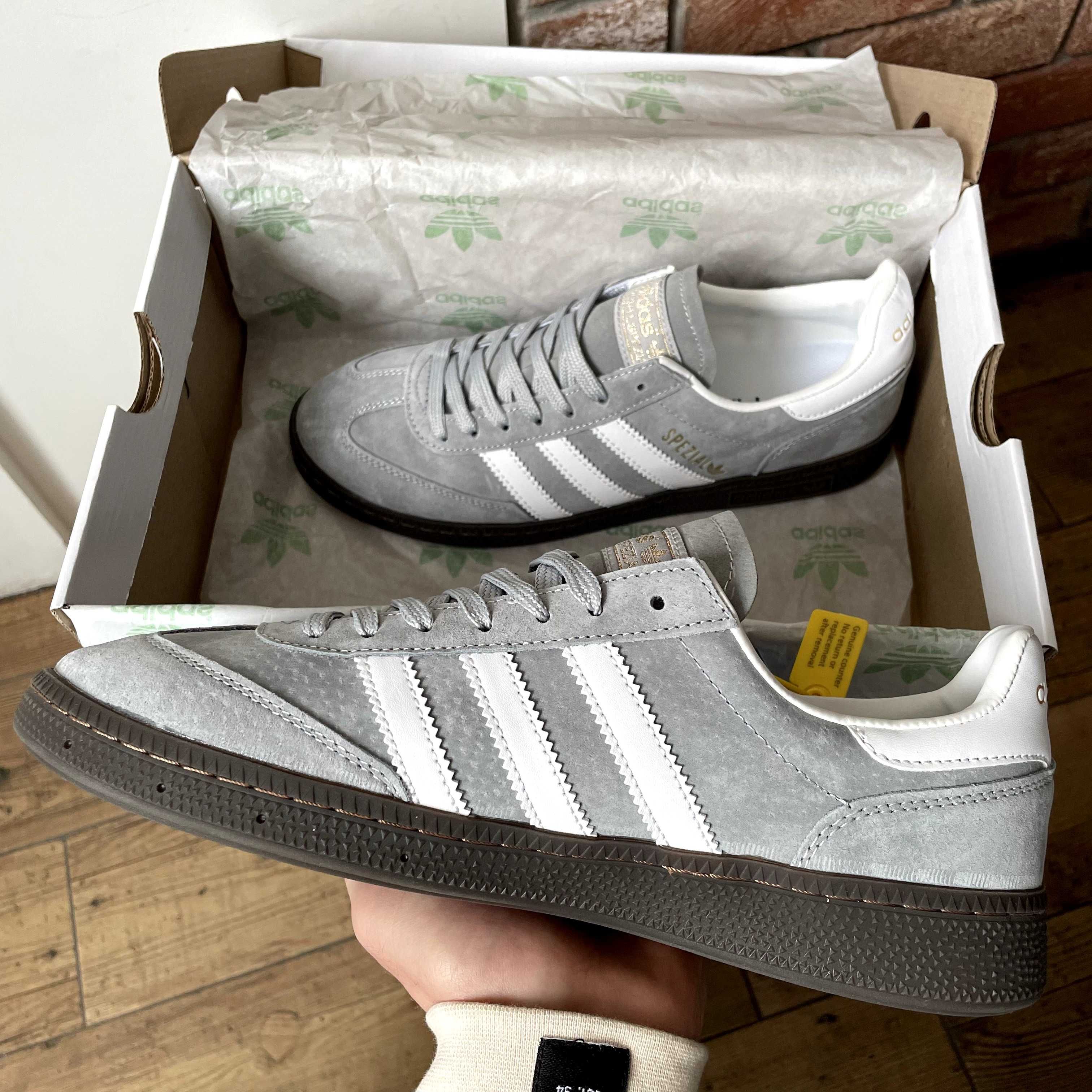 Кросівки Adidas Spezial Grey White 41-46р