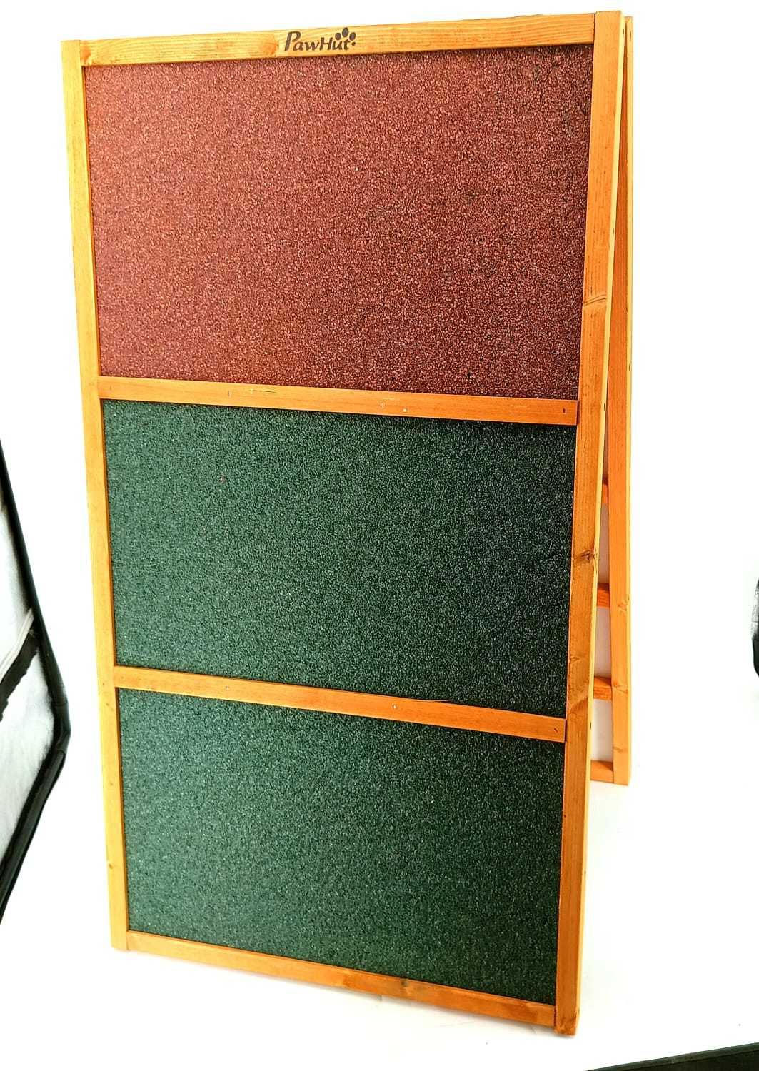 Rampa agility PawHut dla psa, składana, regulowana, 173×59×66 cm