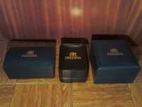caixa relogio tissot, pulsar, festina