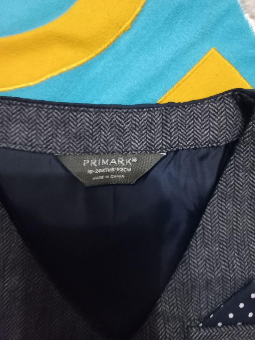 СОРОЧКА PRIMARK з жилеткою та метеликом  для хлопчика