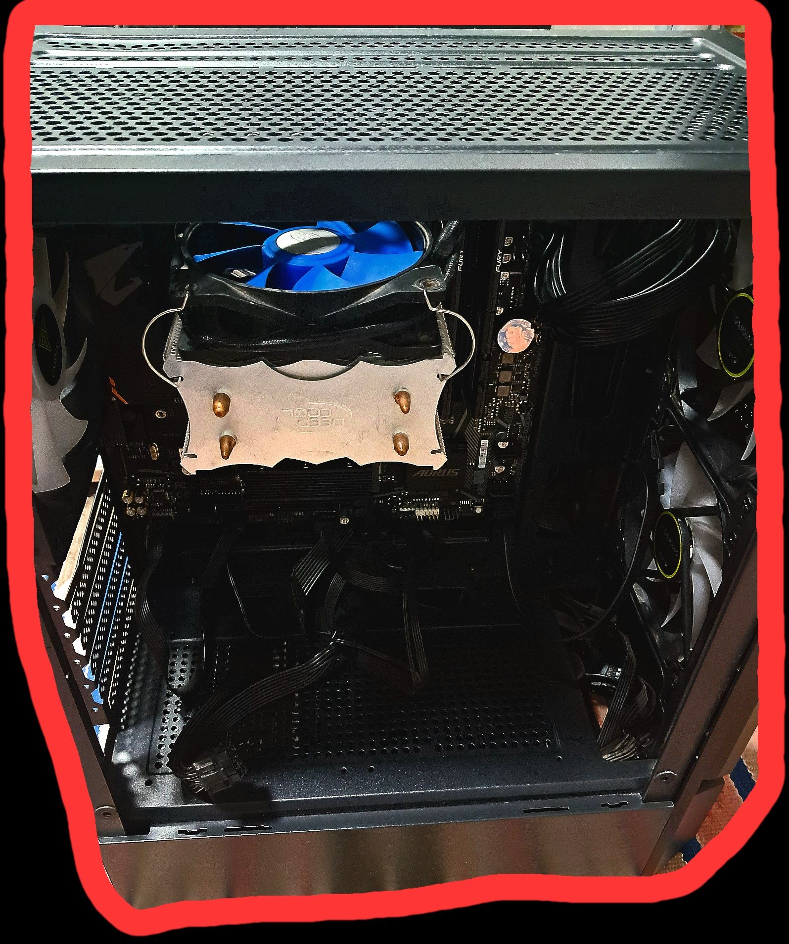 ПК RTX 4060/AMD 5 3600/B550M AM4/DDR 4 16gb/DeepCool 650W