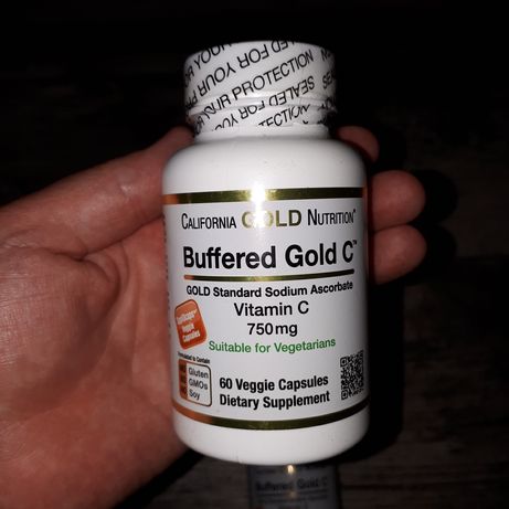 буферизованный витамин C в капсулах 750 мг 60 растительных капсул