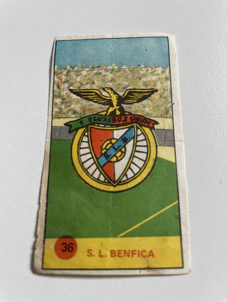 4 cromos Elite do Futebol - Benfica