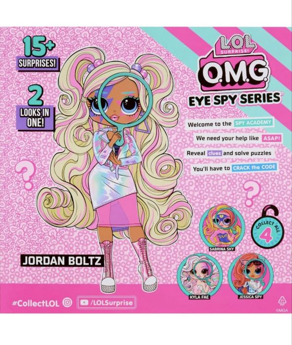 Лол ,LOL Surprise OMG,серія Eye spy,Око-шпигуна ,Фея і Рок-зірка