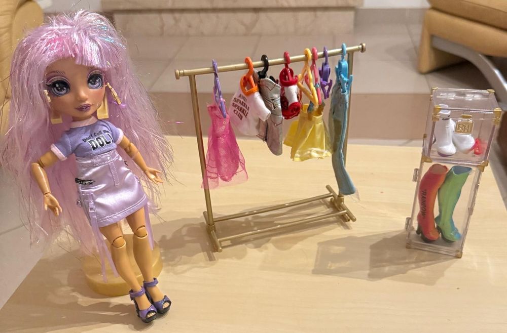 LOL X 3: Carro + loja/Expositor + Fashion Studio Rainbow