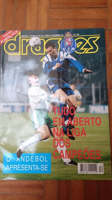 Revistas antigas Dragões 1993