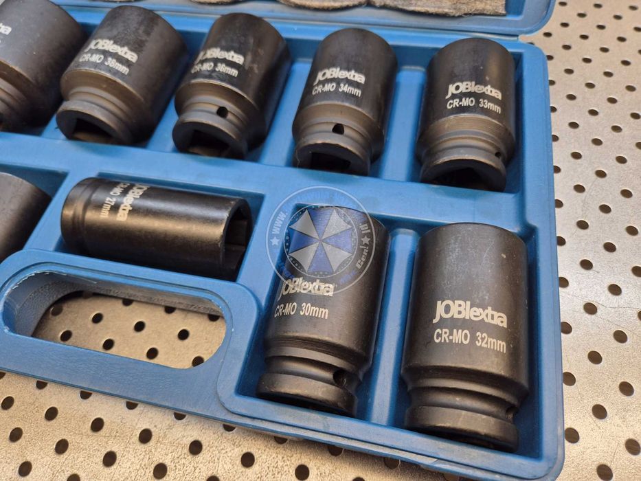 Nasadki udarowe długie 3/4" 22-41mm nasadki udarowe duże nasadki 3/4"