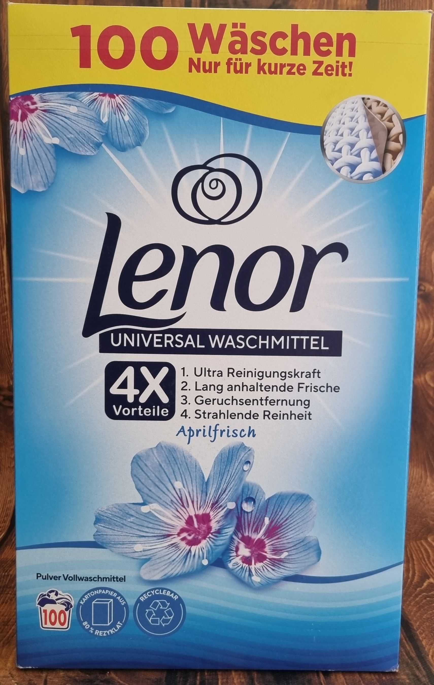 Lenor Proszek Do Prania Uniwersalny Aprilfrisch 100 Prań 6,5kg