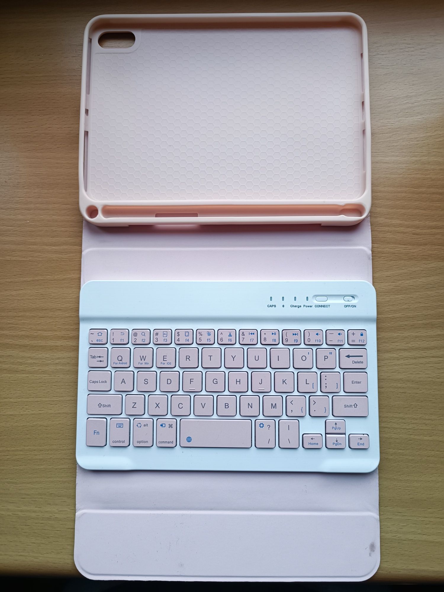 iPad mini 6 klawiatura różowa bluetooth + etui gratis