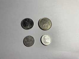 Монеты мира 1 frank  20 centesimos 10 groschen  5 kronor Цена за все
