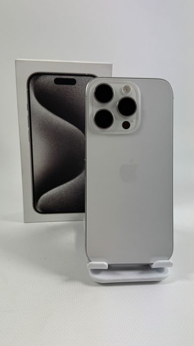 iPhone 15 Pro 128GB eSim White Titanium MTQN3 Магазин Гарантія 256