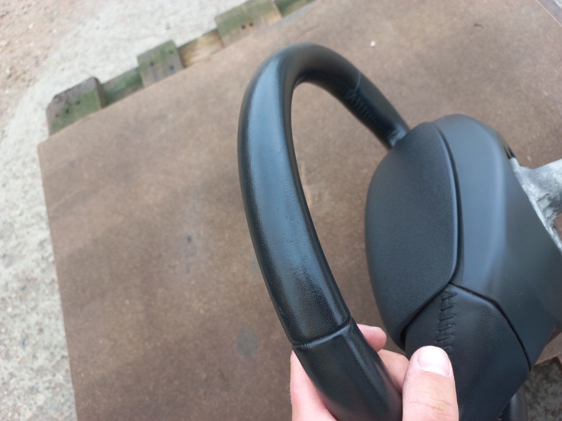 Kierownica skórzana kompletna airbag poduszka renault megane III lift