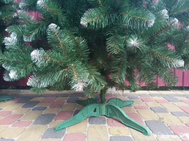 Елка искусственная Снежная Королева Ялинка зелена засніжена штучна