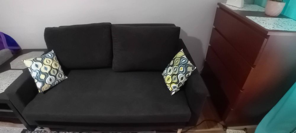 Komoda Ikea Malm ciemny brąz